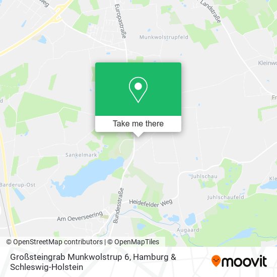 Großsteingrab Munkwolstrup 6 map
