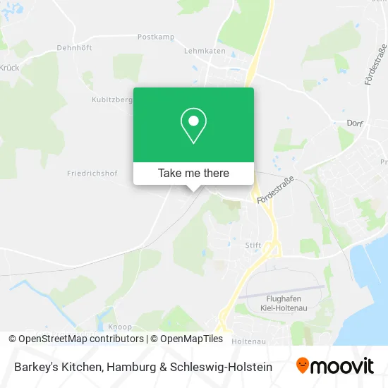 Карта Barkey's Kitchen