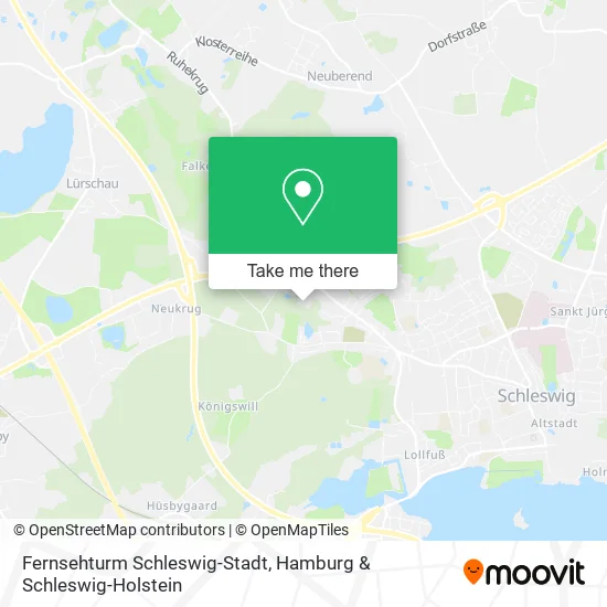 Карта Fernsehturm Schleswig-Stadt