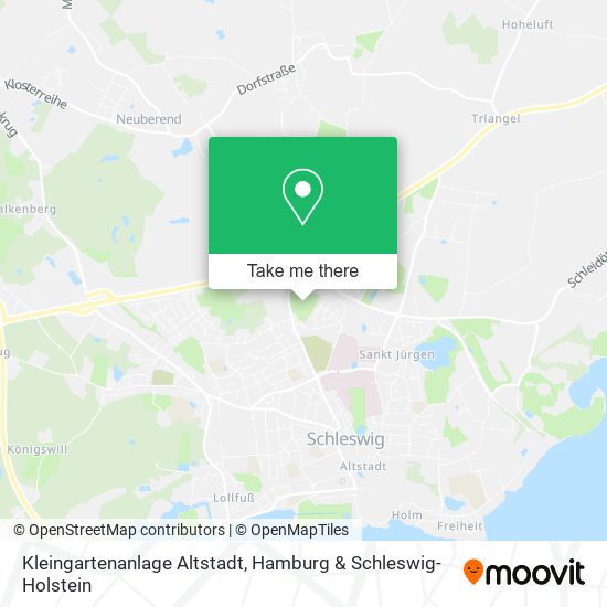 Kleingartenanlage Altstadt map