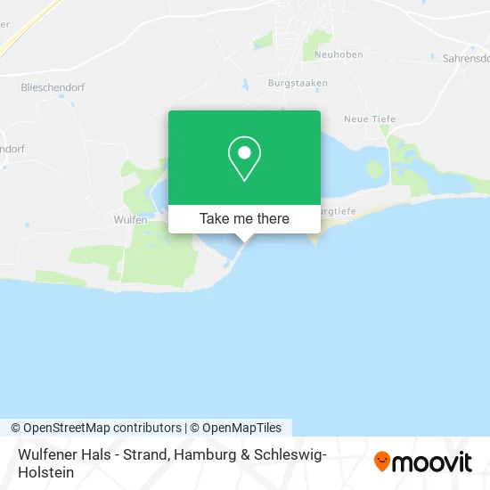 Карта Wulfener Hals - Strand