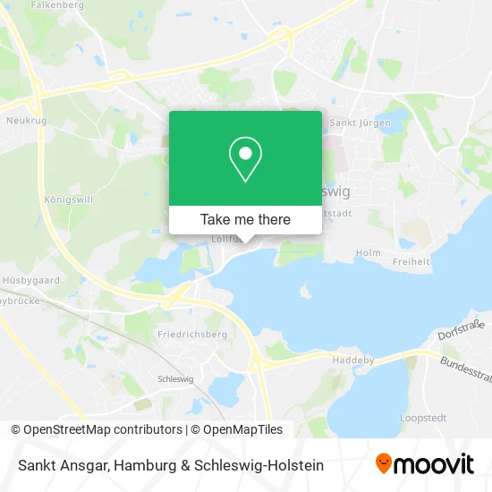 Карта Sankt Ansgar