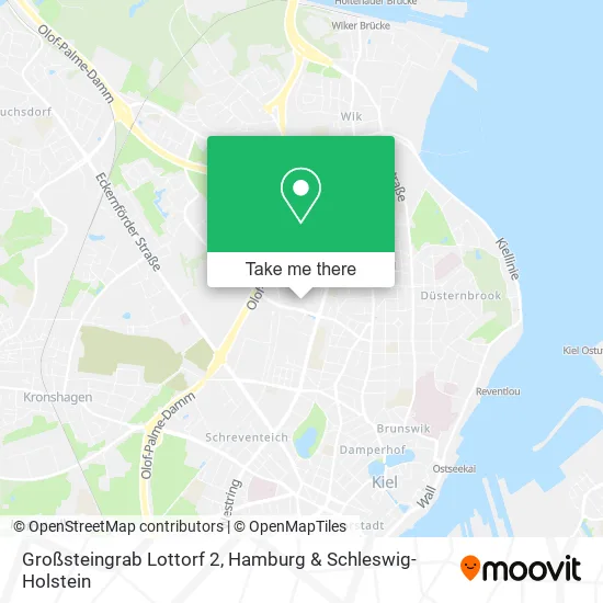 Карта Großsteingrab Lottorf 2