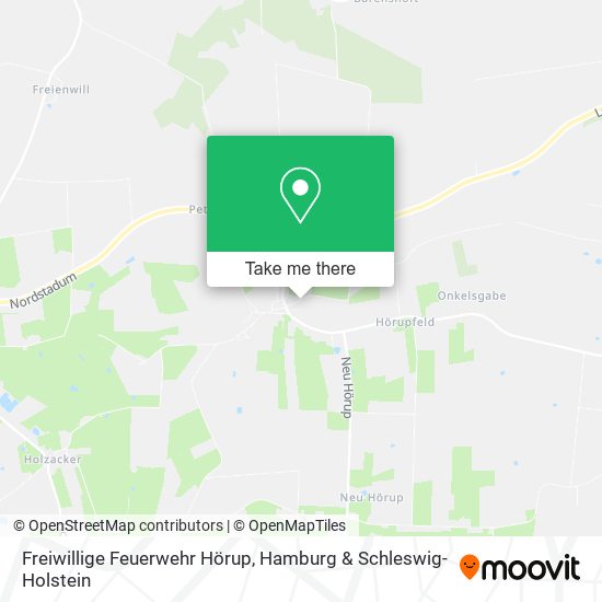 Freiwillige Feuerwehr Hörup map