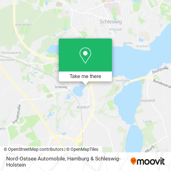 Карта Nord-Ostsee Automobile