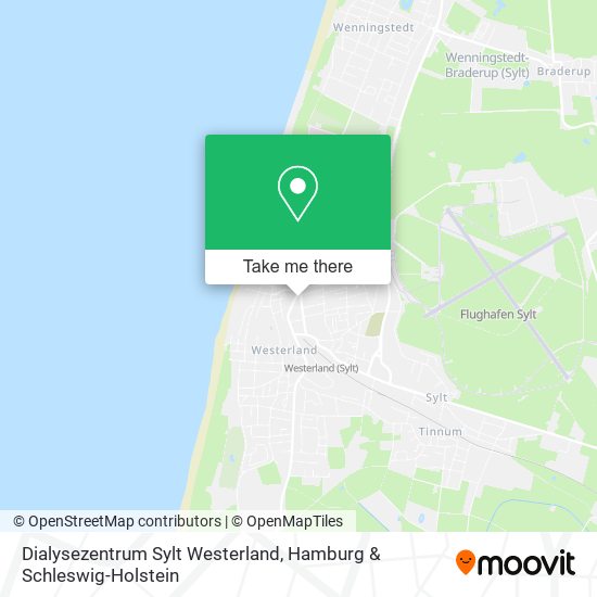 Dialysezentrum Sylt Westerland map