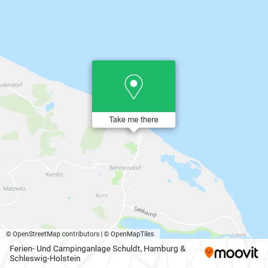 Карта Ferien- Und Campinganlage Schuldt