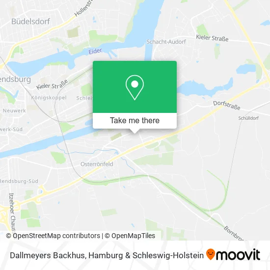 Карта Dallmeyers Backhus