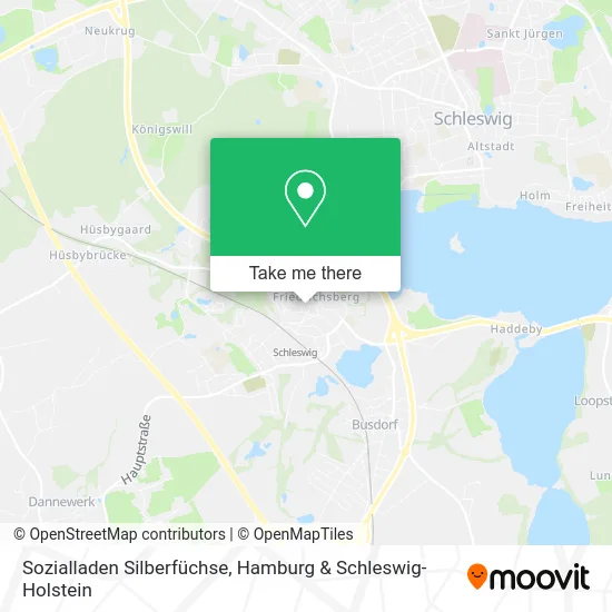 Карта Sozialladen Silberfüchse