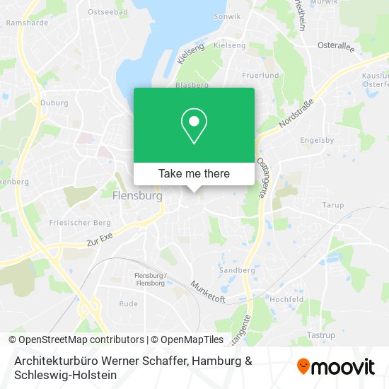 Architekturbüro Werner Schaffer map
