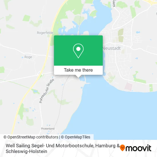 Карта Well Sailing Segel- Und Motorbootschule