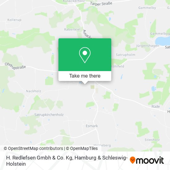 H. Redlefsen Gmbh & Co. Kg map