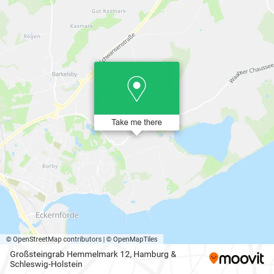 Карта Großsteingrab Hemmelmark 12