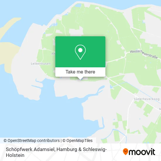 Карта Schöpfwerk Adamsiel