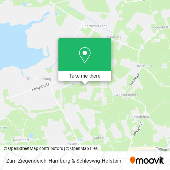 Карта Zum Ziegendeich