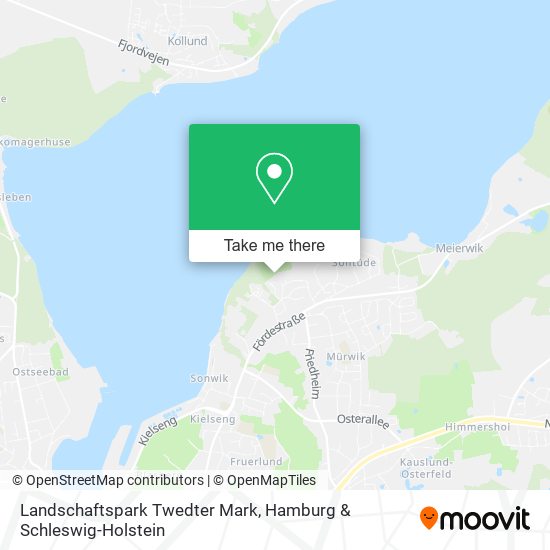 Landschaftspark Twedter Mark map