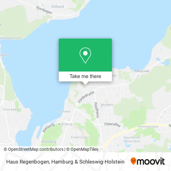 Карта Haus Regenbogen