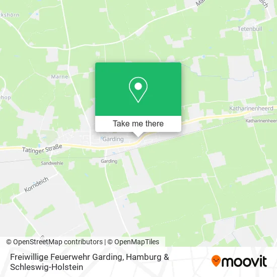 Карта Freiwillige Feuerwehr Garding