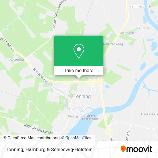 Карта Tönning