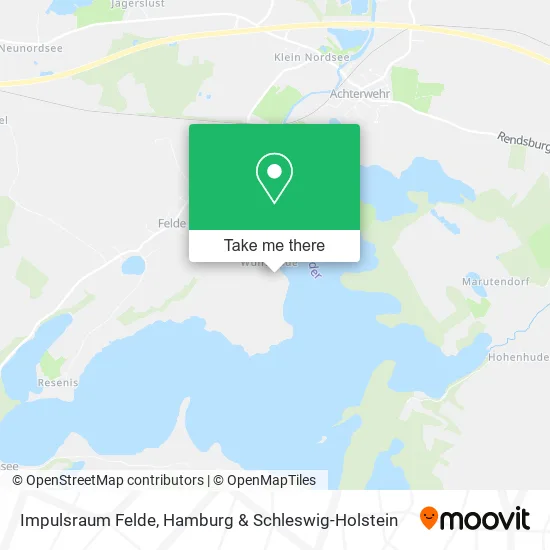 Карта Impulsraum Felde