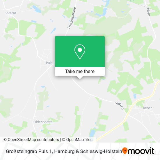 Großsteingrab Puls 1 map