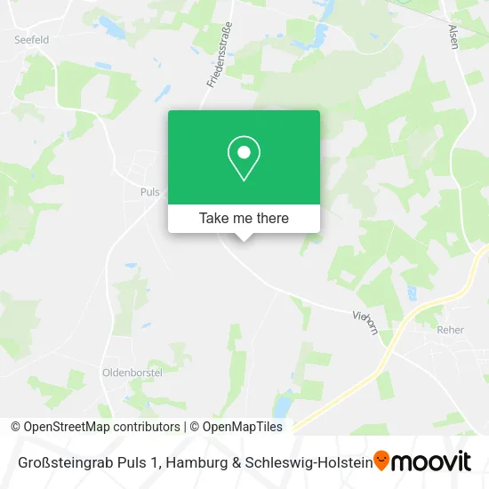 Карта Großsteingrab Puls 1