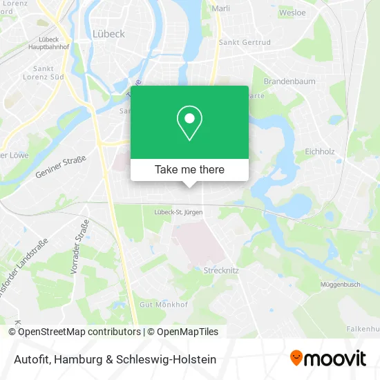 Карта Autofit