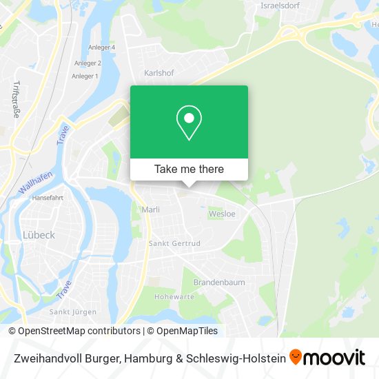 Zweihandvoll Burger map