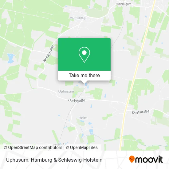 Карта Uphusum