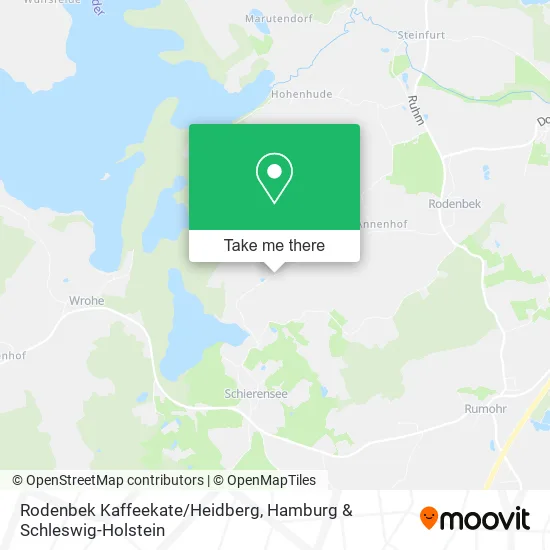 Карта Rodenbek Kaffeekate/Heidberg