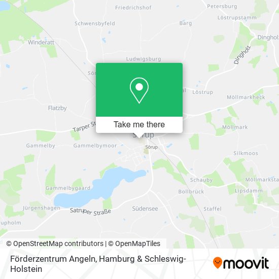 Förderzentrum Angeln map