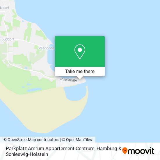 Parkplatz Amrum Appartement Centrum map