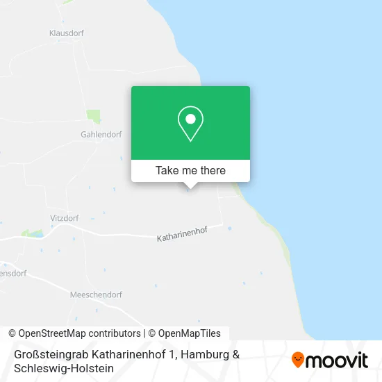 Карта Großsteingrab Katharinenhof 1