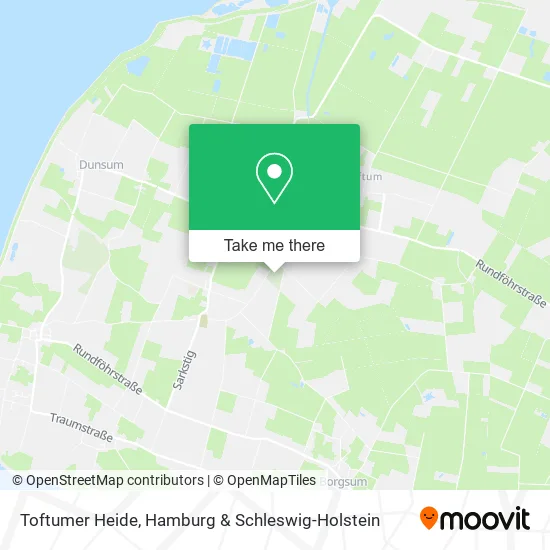 Карта Toftumer Heide