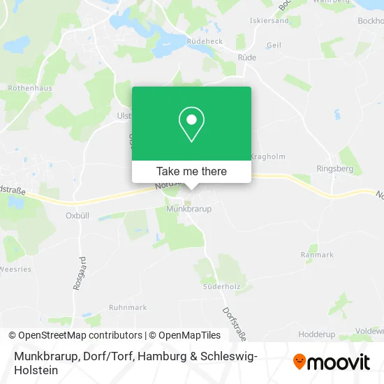 Карта Munkbrarup, Dorf/Torf