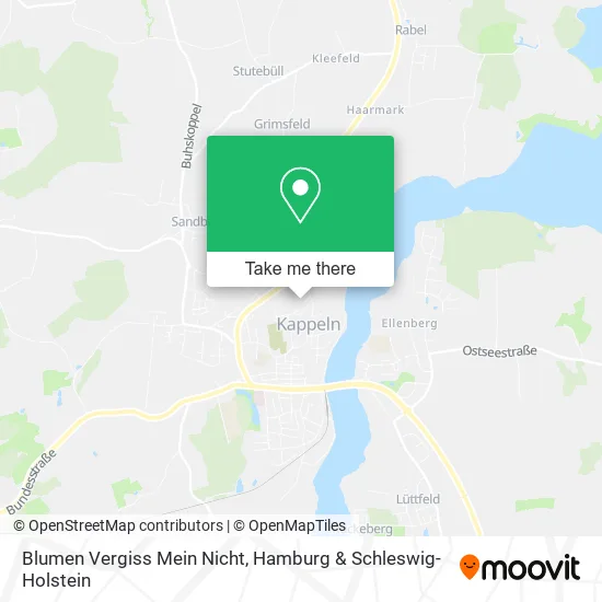 Карта Blumen Vergiss Mein Nicht