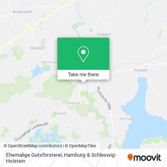 Ehemalige Gutsförsterei map