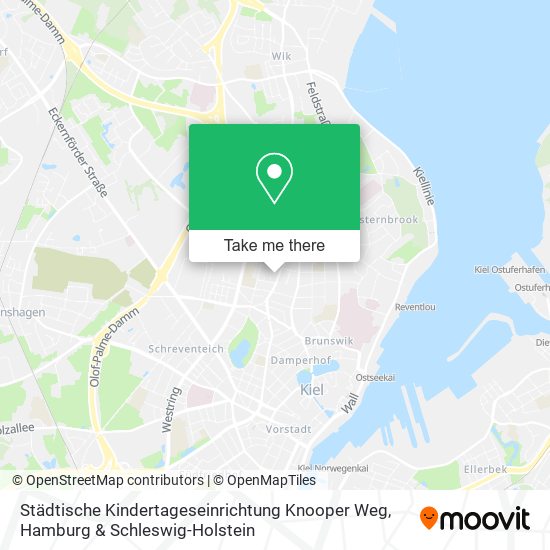 Städtische Kindertageseinrichtung Knooper Weg map