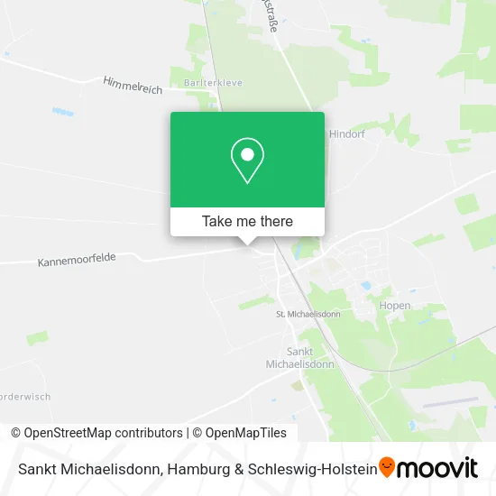 Карта Sankt Michaelisdonn
