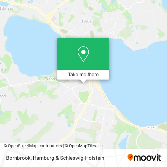 Карта Bornbrook