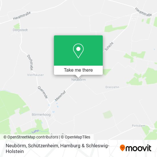 Neubörm, Schützenheim map