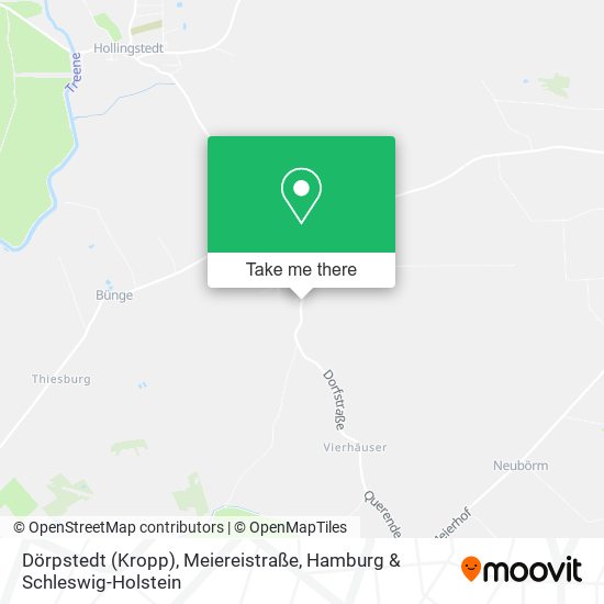 Dörpstedt (Kropp), Meiereistraße map