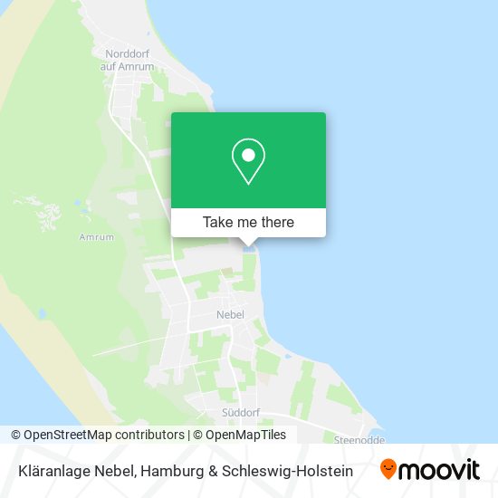 Kläranlage Nebel map