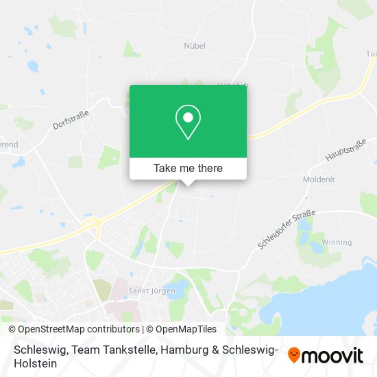 Карта Schleswig, Team Tankstelle