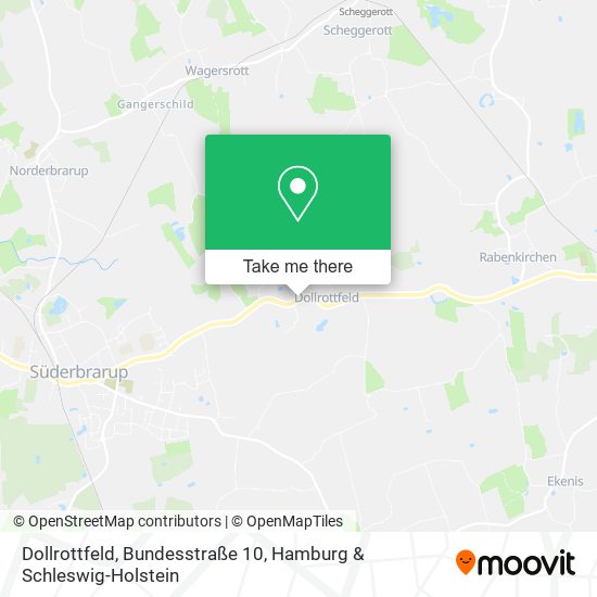Dollrottfeld, Bundesstraße 10 map