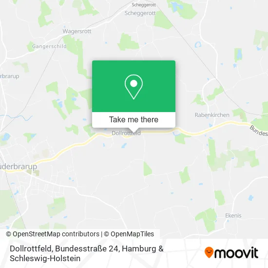 Dollrottfeld, Bundesstraße 24 map