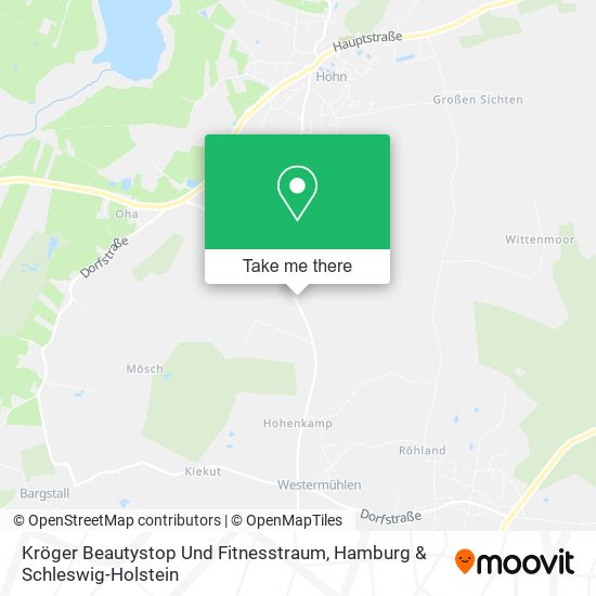 Kröger Beautystop Und Fitnesstraum map