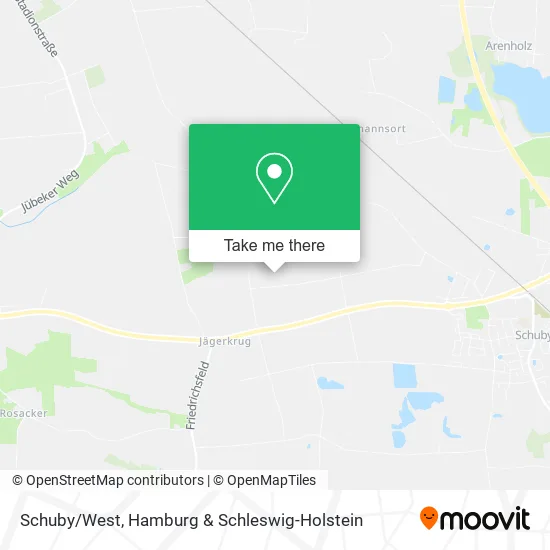 Карта Schuby/West