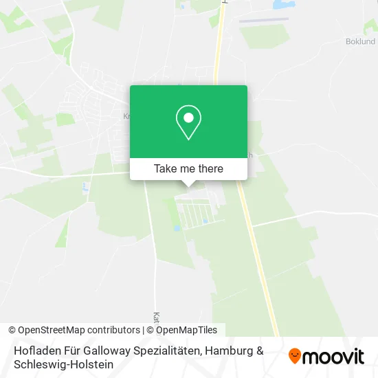 Карта Hofladen Für Galloway Spezialitäten