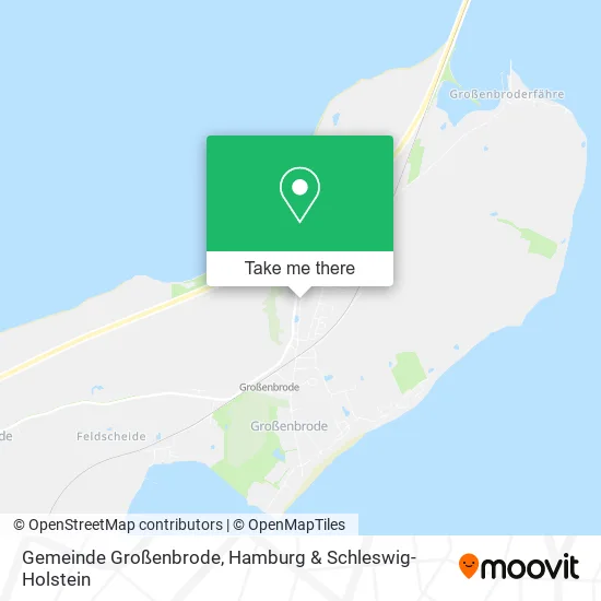 Карта Gemeinde Großenbrode